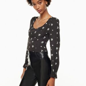 Aritzia Wilfred Breathless Blouse